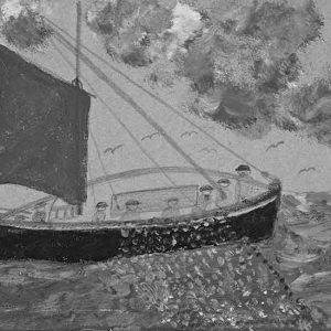 تجسمی از کشتی‌ها، هنر دریایی آلفرد والیس