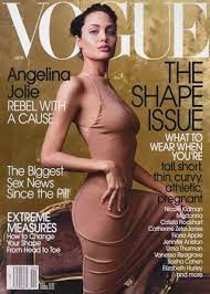 آنجلینا جولی روی جلد مجله وگ - عکاس آنی لیبویتز