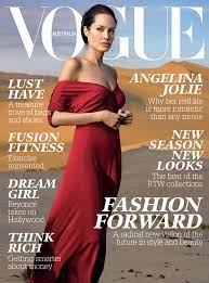 آنجلینا جولی روی جلد مجله وگ - عکاس آنی لیبویتز 2 