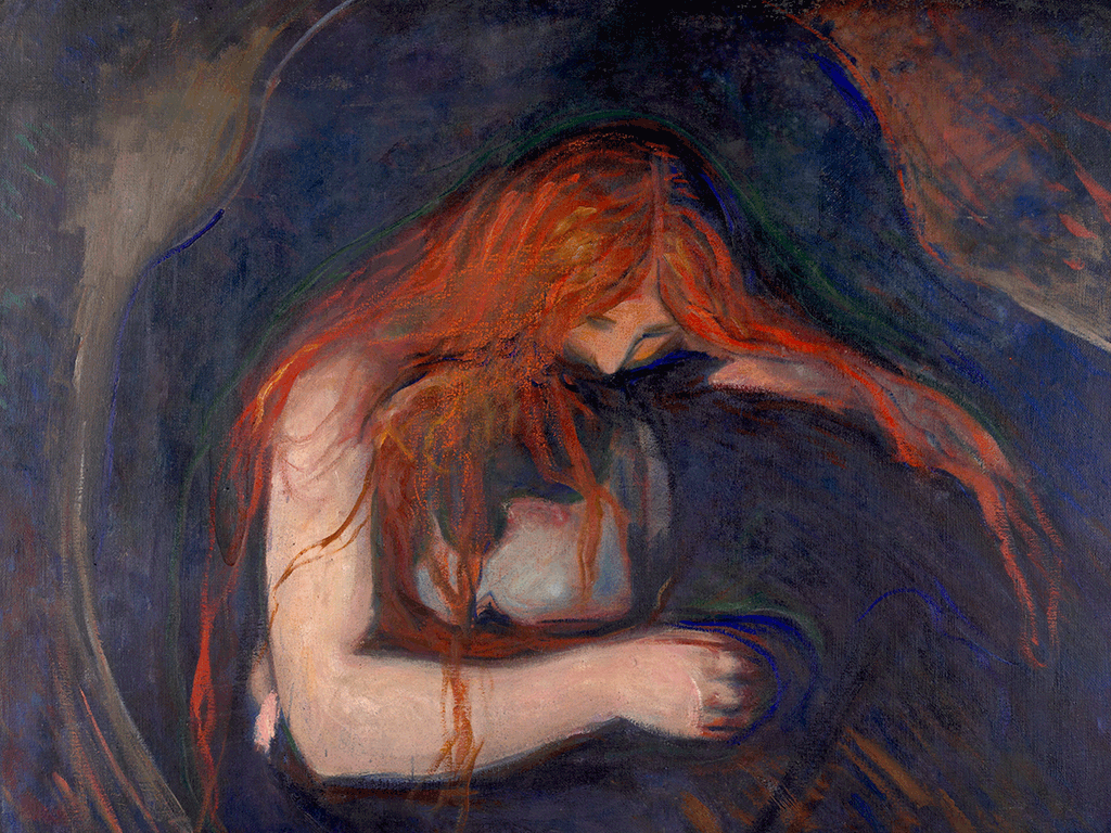 Love and Pain By Edvard Munch